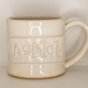 Magnolia Cream Ceramic Coffee Tea Mug Cup JOANNA & CHIP GAINES HGTV Waco TX